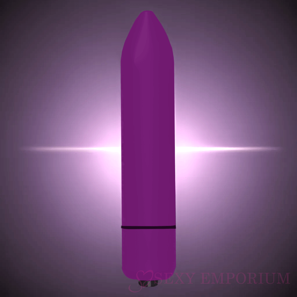 Powerful 10 Speed Bullet Vibrator Purple - Purple