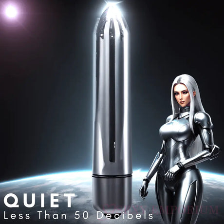 Powerful 10 Speed Bullet Vibrator Silver - Save 20% - Fast Shipping - United Kingdom Stoke-on-trent