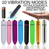 Powerful 10 Speed Bullet Vibrators - Fast Shipping - Vibrator United Kingdom Stoke-on-trent