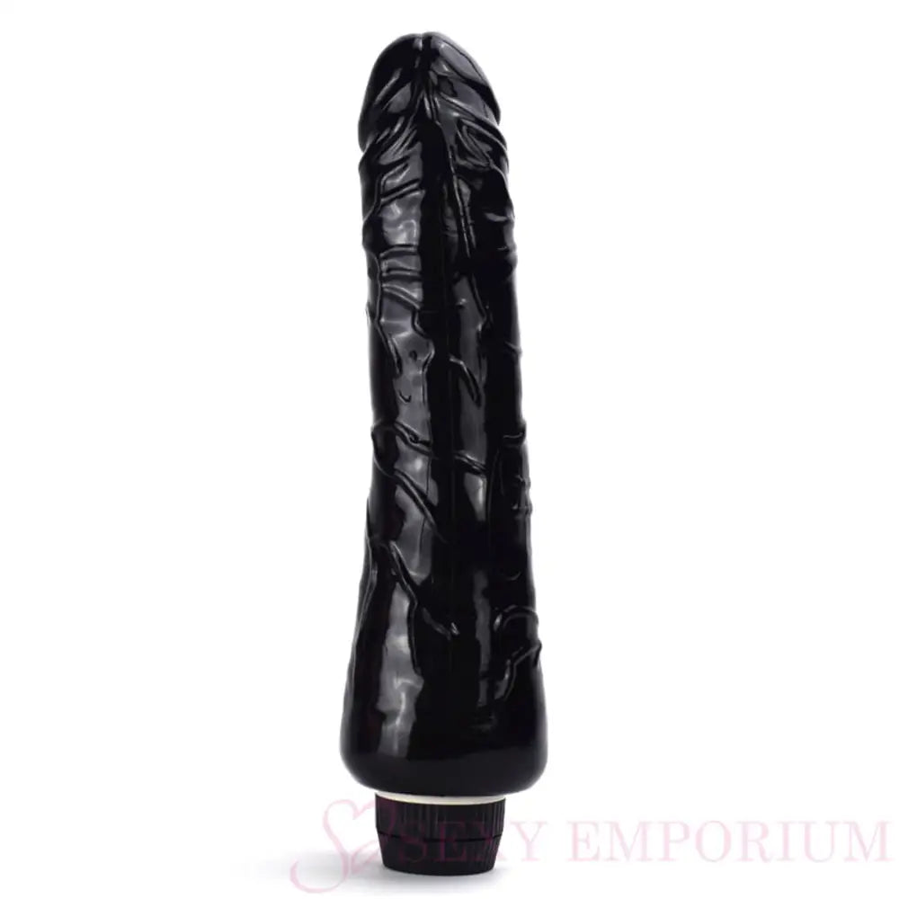 Powerful 9 Inch Multi-speed Vibrator Black - Save 15% - Multi-speed - Fast Shipping - United Kingdom Stoke-on-trent