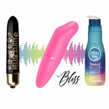 Powerful Multi-speed Vibrator Sex Toy for Women Men Couples Vibrating Dildo with 30ml Play Time Orgasm Enhancer Gel Lube Lubricant Edible