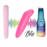 Powerful Multi-speed Vibrator Sex Toy for Women Men Couples Vibrating Dildo with 30ml Play Time Orgasm Enhancer Gel Lube Lubricant Edible