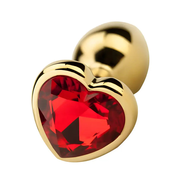Precious Metals Heart Shaped Butt Plug-gold - Plugs - Save 30% - Plug-gold - Fast Shipping - Sale United Kingdom Stoke-on-trent