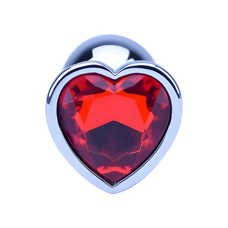 Precious Metals Heart Shaped Butt Plug-silver - Plugs - Save 30% - Plug-silver - Fast Shipping - Sale United Kingdom Stoke-on-trent