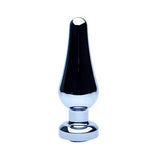 Precious Metals Smooth Silver Butt Plug-small - Plugs - Save 15% - Plug-small - Fast - Sale United Kingdom Stoke-on-trent