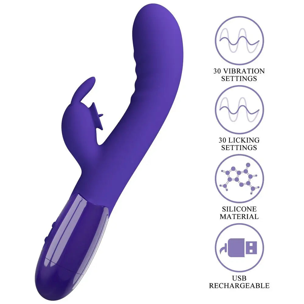 Pretty Love Cerberus Youth Rabbit Vibrator - Save 15% - Fast Shipping - United Kingdom Stoke-on-trent