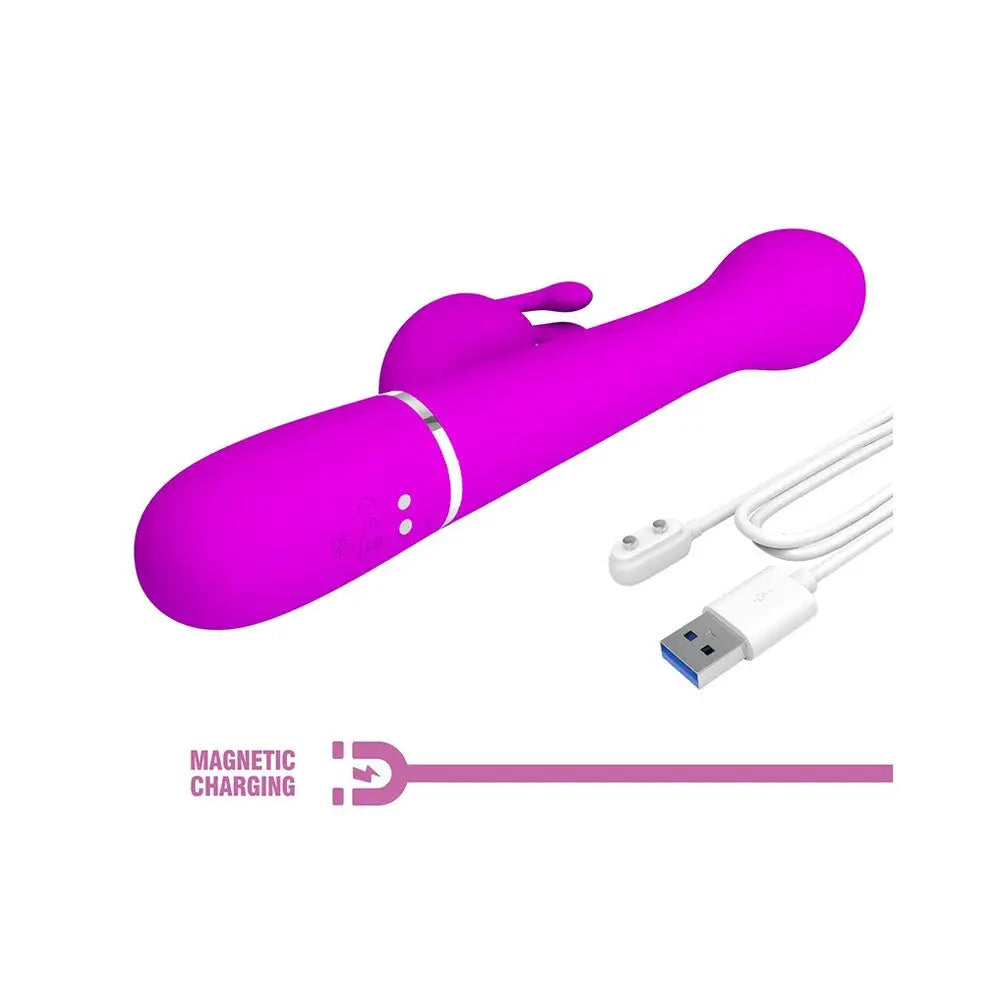 Pretty Love Dejon Rechargeable Rabbit Vibrator - Save 25% - Fast Shipping - United Kingdom Stoke-on-trent