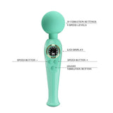 Pretty Love Skyler Wand with Led Display - Save 30% - with Led - Fast Shipping - Vibrator United Kingdom Stoke-on-trent