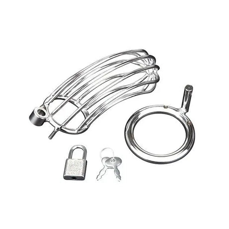 Prisoner Cock Cage Silver - Save 25% - Fast Shipping - Sale United Kingdom Stoke-on-trent