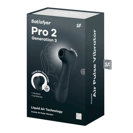Pro 2 Generation 3 with Liquid Air Technology Vibration and Bluetooth/app Black - Save 30% - with - Vibrator United Kingdom Stoke-on-trent
