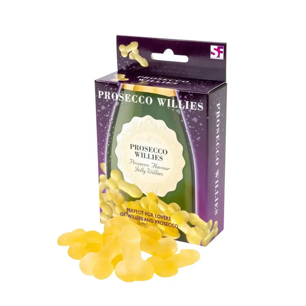 Prosecco Flavour Jelly Willies - Save 20% - Fast Shipping - Sale United Kingdom Stoke-on-trent