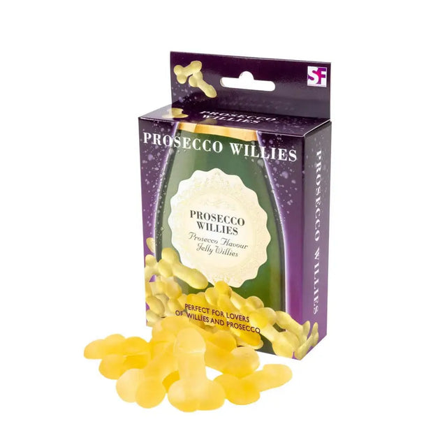 Prosecco Flavour Jelly Willies - Save 20% - Fast Shipping - Sale United Kingdom Stoke-on-trent
