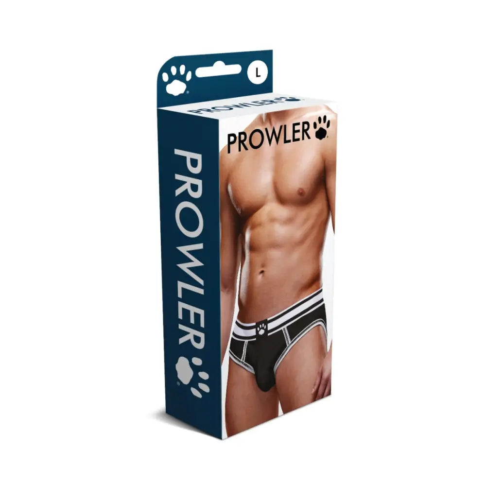 Prowler Black/white Open Brief Large Black/white Fast Shipping All New Products United Kingdom Stoke on Trent