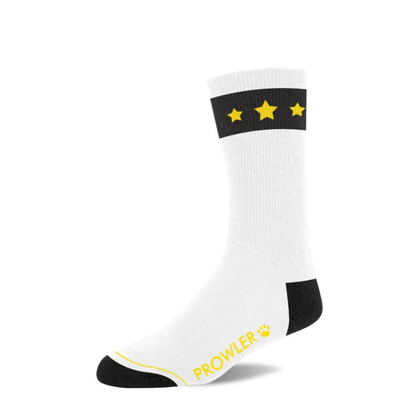 Prowler Gold Star Socks - Fast Shipping - Fetish Wear United Kingdom Stoke-on-trent