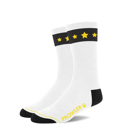 Prowler Gold Star Socks - Fast Shipping - Fetish Wear United Kingdom Stoke-on-trent