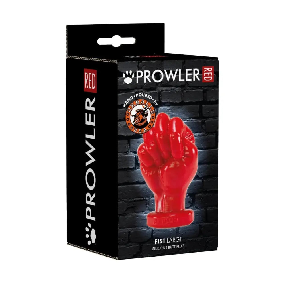 Prowler Red by Oxballs Fist Large Butt Plug Red - Sex Toys - Save 30% - by - Fast Shipping - Sale United Kingdom Stoke-on-trent