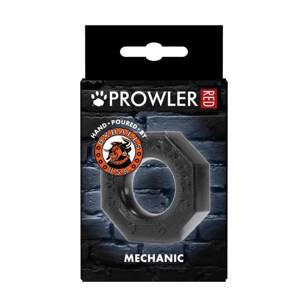 Prowler Red by Oxballs Mechanic Cock Ring Black - Sex Toys - Save 30% - Red by - Fast Shipping - Sale United Kingdom Stoke-on-trent