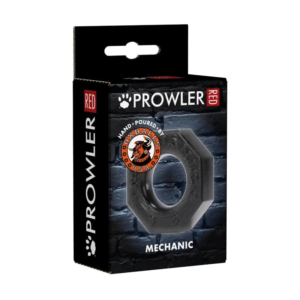 Prowler Red by Oxballs Mechanic Cock Ring Black - Sex Toys - Save 30% - Red by - Fast Shipping - Sale United Kingdom Stoke-on-trent
