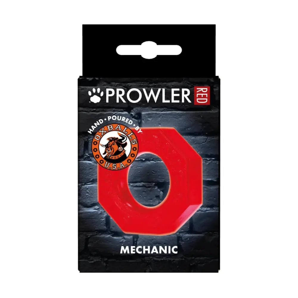 Prowler Red by Oxballs Mechanic Cock Ring Red - Sex Toys - Save 25% - by - Fast Shipping - Sale United Kingdom Stoke-on-trent