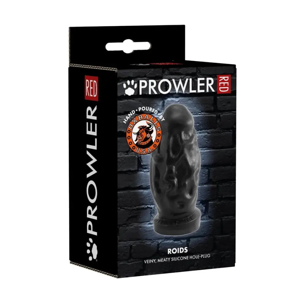 Prowler Red by Oxballs Roids Butt Plug Black - Sex Toys - Save 30% - Red by - Fast Shipping - Sale United Kingdom Stoke-on-trent