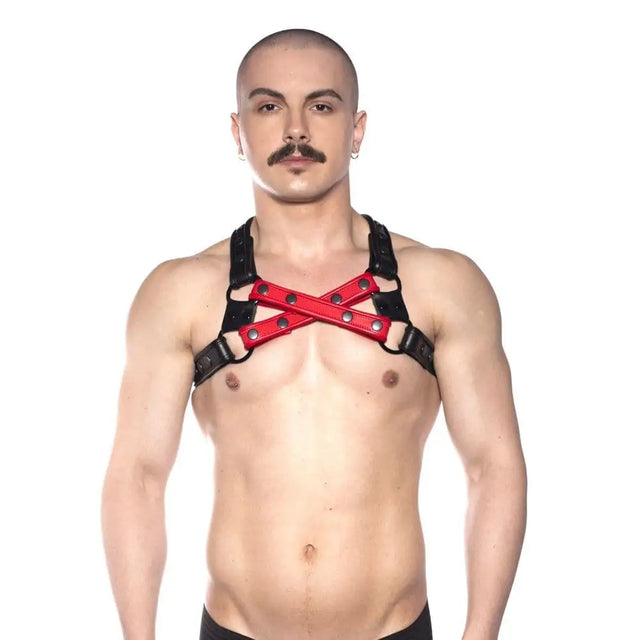 Prowler Red Cross Harness Black/red L/xl - Save 25% - Red Black/red L/xl - Fast Shipping - Sale United Kingdom Stoke-on-trent