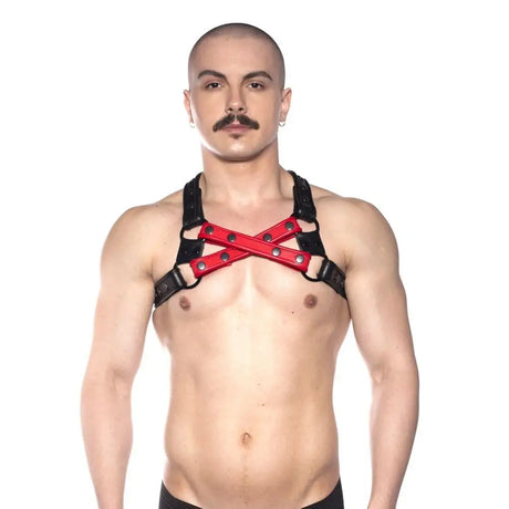 Prowler Red Cross Harness Black/red S/m - Save 30% - Red Black/red S/m - Fast Shipping - Sale United Kingdom Stoke-on-trent