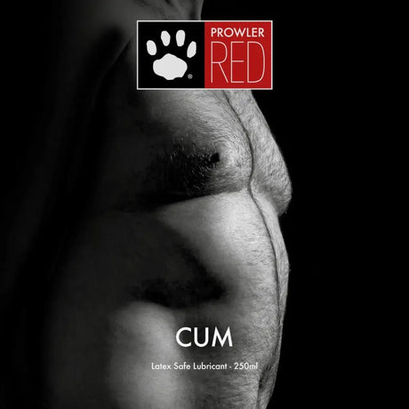 Prowler Red Cum Water Based Lube 250ml - Personal Lubricants - Save 25% - Red - Fast Shipping - Sale United Kingdom Stoke-on-trent