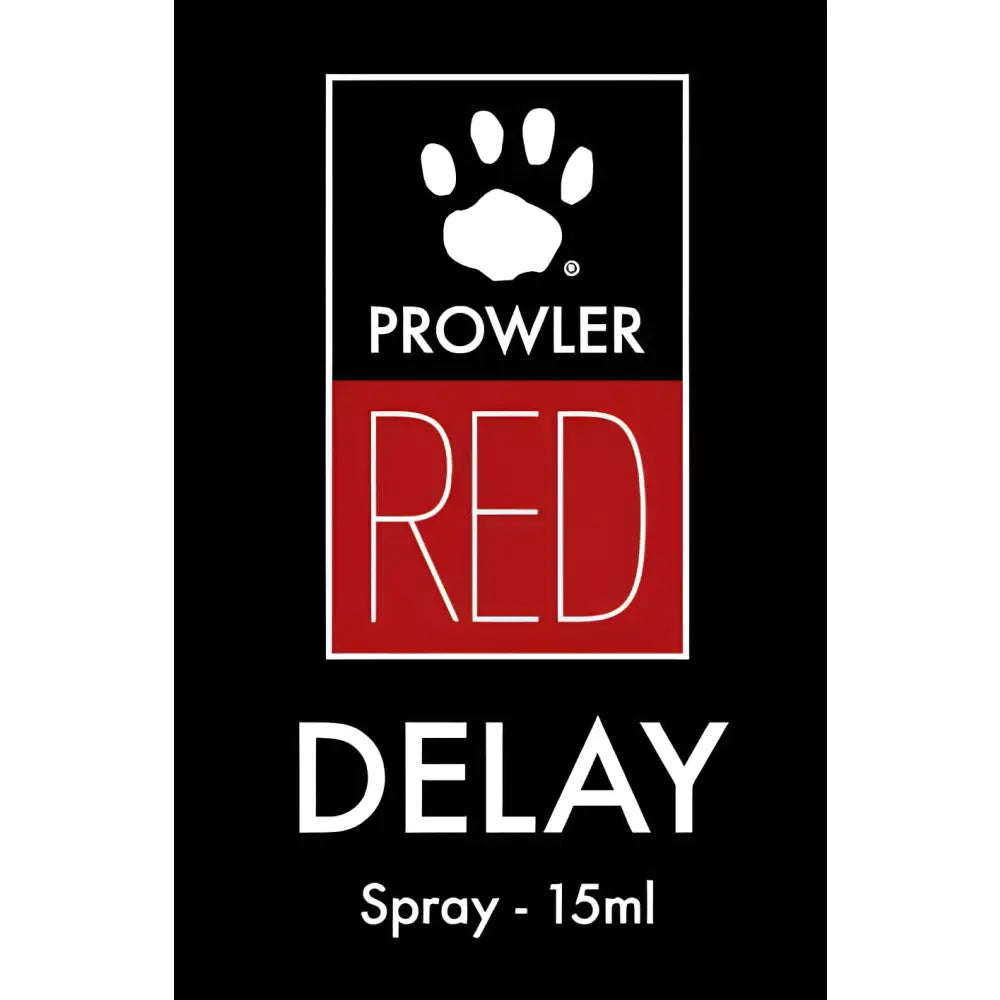 Prowler Red Delay Spray 15ml - Sex Toys - Save 25% - Red - Fast Shipping - Sale United Kingdom Stoke-on-trent
