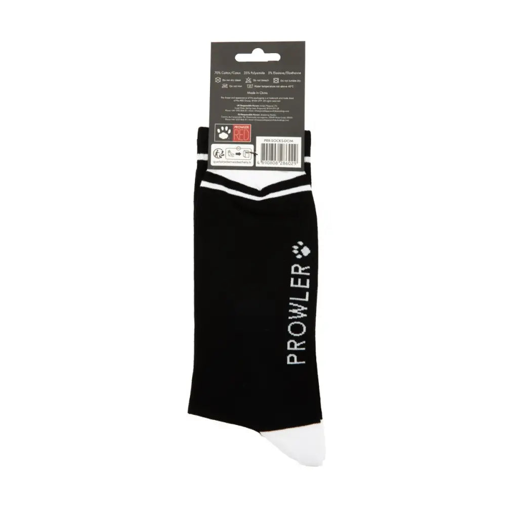 Prowler Red Dom Socks - Red - Fast Shipping - Fetish Wear United Kingdom Stoke-on-trent