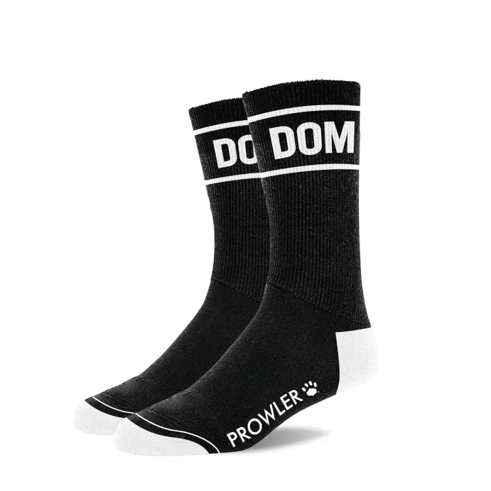 Prowler Red Dom Socks - Red - Fast Shipping - Fetish Wear United Kingdom Stoke-on-trent