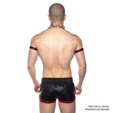 Prowler Red Leather Sports Shorts Black/red Xl - Save 30% - Red Black/red Xl - Fast Shipping - Sale United Kingdom Stoke-on-trent