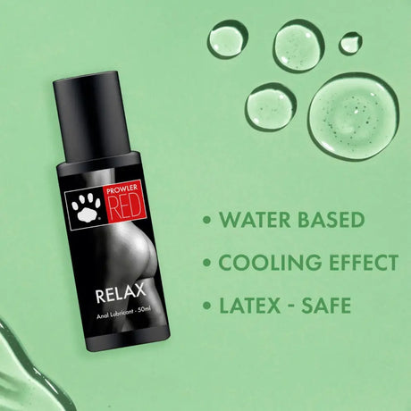 Prowler Red Relax Anal Lube 50ml - Red - Fast Shipping - New Products United Kingdom Stoke-on-trent
