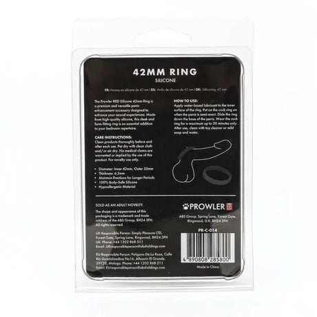 Prowler Red Silicone 42mm Ring - Save 25% - Fast Shipping - Sale United Kingdom Stoke-on-trent