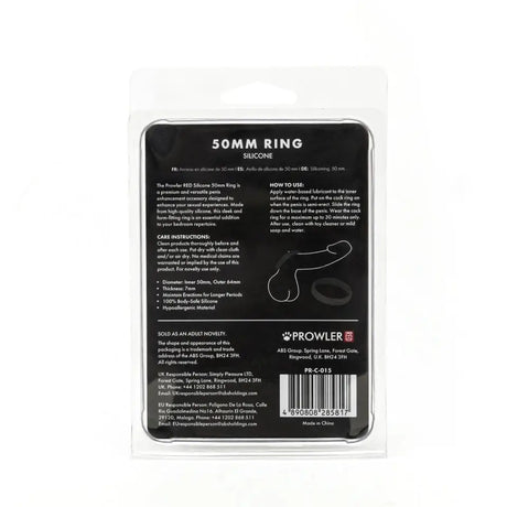 Prowler Red Silicone 50mm Ring - Save 25% - Fast Shipping - Sale United Kingdom Stoke-on-trent