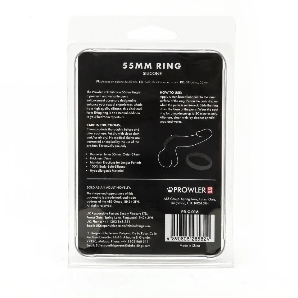 Prowler Red Silicone 55mm Ring - Save 25% - Fast Shipping - Sale United Kingdom Stoke-on-trent