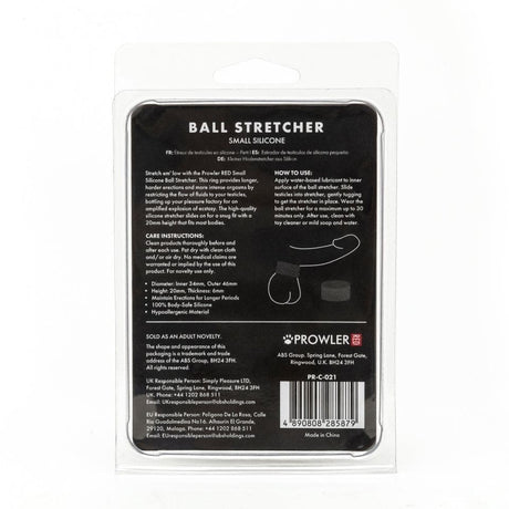 Prowler Red Small Silicone Ball Stretcher - Save 25% - Sale