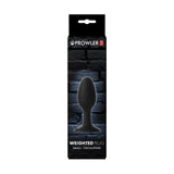 Prowler Red Small Weighted Butt Plug Black - Sex Toys - Save 25% - Red - Fast Shipping - Sale United Kingdom Stoke-on-trent