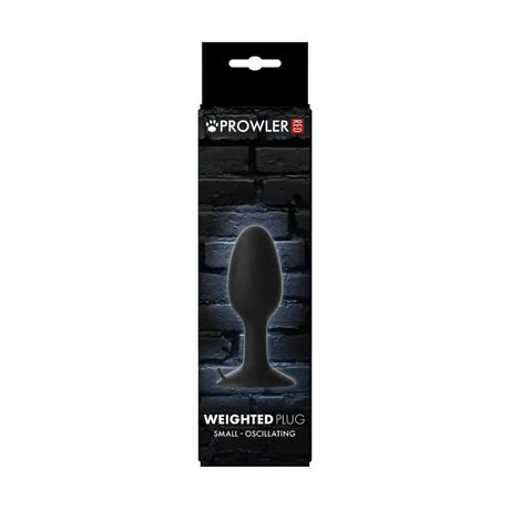 Prowler Red Small Weighted Butt Plug Black - Sex Toys - Save 25% - Red - Fast Shipping - Sale United Kingdom Stoke-on-trent