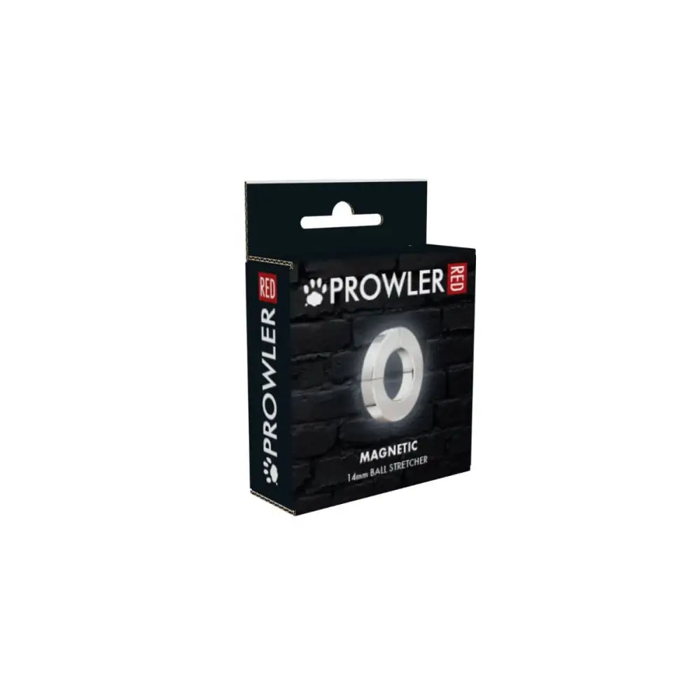 Prowler Red Stainless Steel Magnetic Cock Ring 14mm - Sex Toys - Save 30% - Red - Fast Shipping - Sale United Kingdom Stoke-on-trent