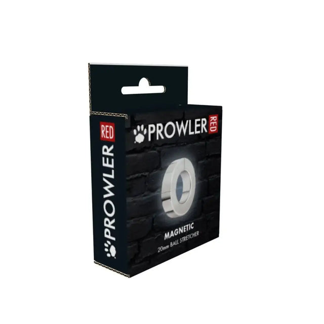 Prowler Red Stainless Steel Magnetic Cock Ring 20mm - Sex Toys - Save 25% - Red - Fast Shipping - Sale United Kingdom Stoke-on-trent
