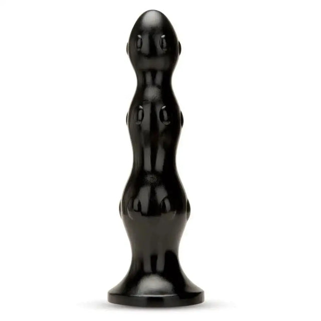Prowler Red Triple 9.5 Inch Huge Thick Xl Anal Beads Butt Plug Big Large Dildo Probe Prostate Bdsm Bondage for Women Men Couples Black