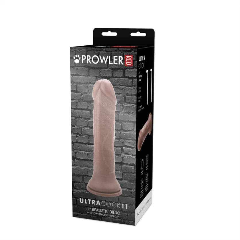 Prowler RED Ultra Cock 11 Dildo - Caramel