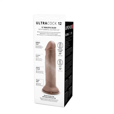 Prowler Red Ultra Cock 12 Dildo - Caramel - Sex Toys - Save 30% - Red - Fast Shipping - United Kingdom Stoke-on-trent