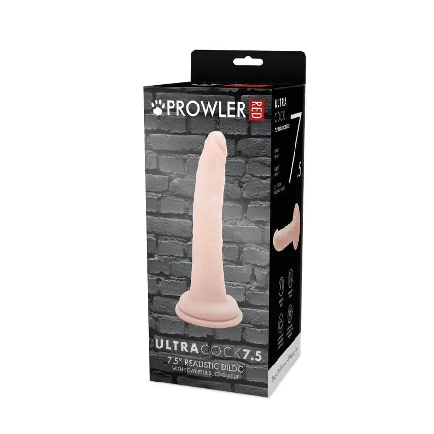 Prowler Red Ultra Cock 7.5 - Sex Toys - Save 25% - Red - Fast Shipping - Dildo United Kingdom Stoke-on-trent