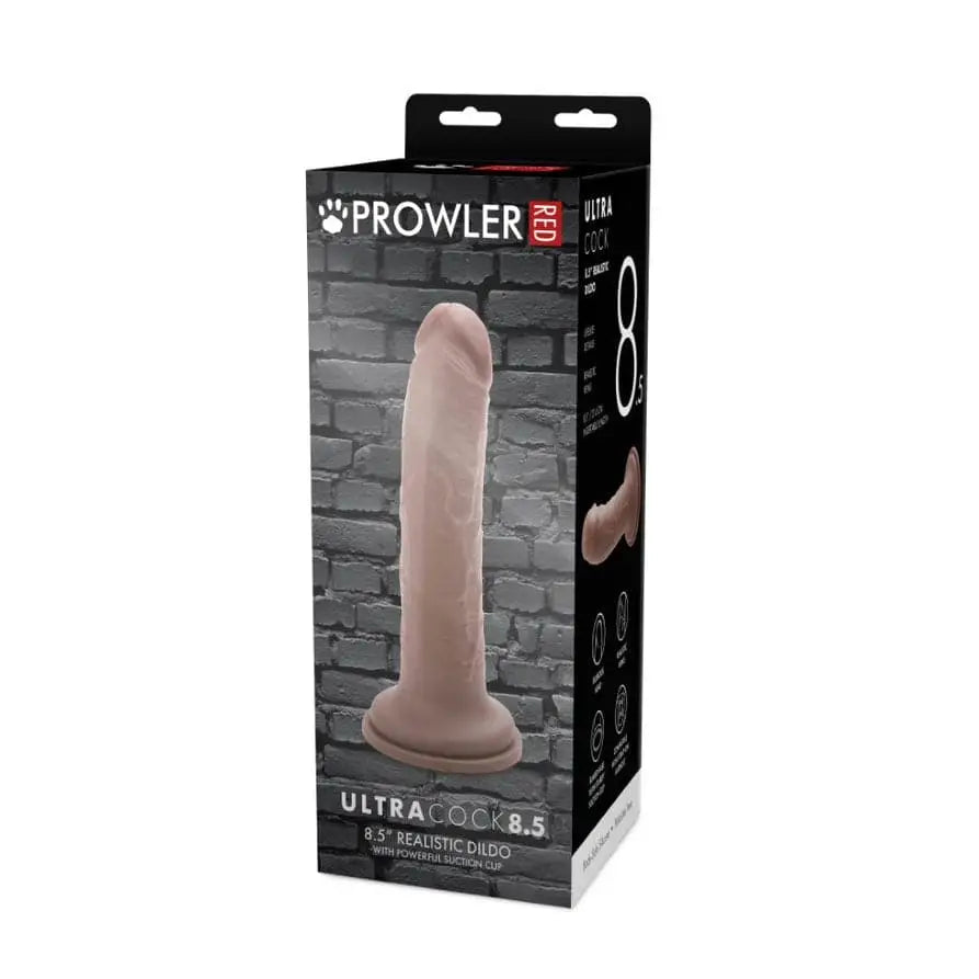 Prowler Red Ultra Cock 8.5 Dildo - Caramel - Sex Toys - Save 25% - Red - Fast Shipping - United Kingdom Stoke-on-trent