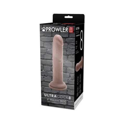 Prowler Red Ultra Cock 8 Dildo - Caramel - Sex Toys - Save 25% - Red - Fast Shipping - United Kingdom Stoke-on-trent