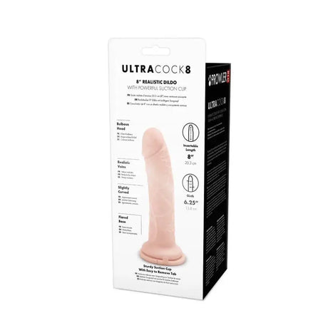 Prowler Red Ultra Cock 8 - Sex Toys - Save 25% - Red - Fast Shipping - Dildo United Kingdom Stoke-on-trent