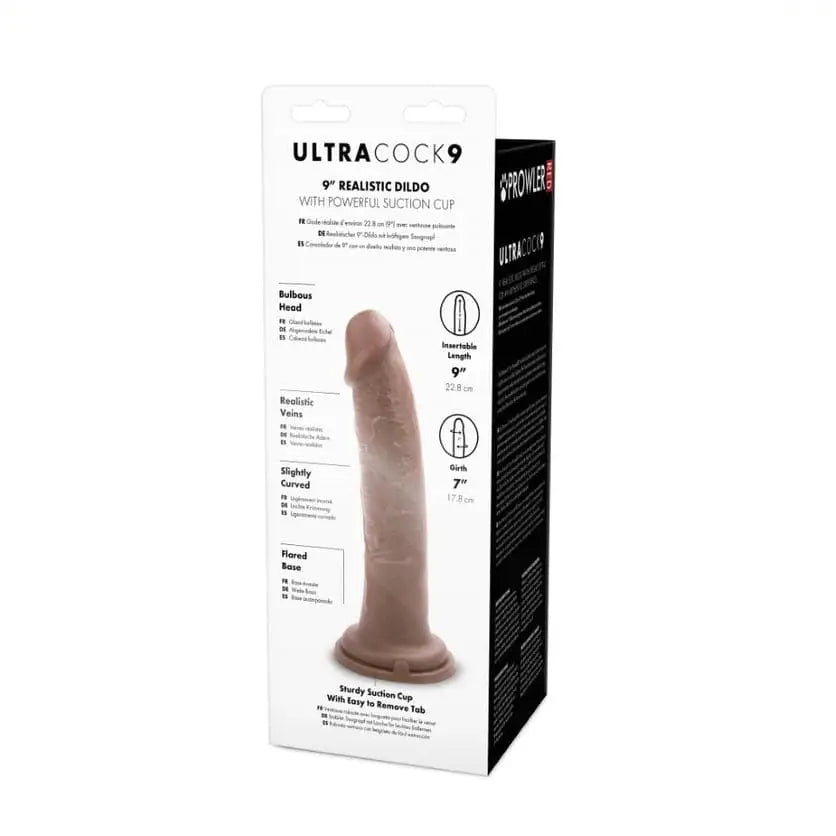 Prowler Red Ultra Cock 9 Dildo - Caramel - Sex Toys - Save 25% - Red - Fast Shipping - United Kingdom Stoke-on-trent