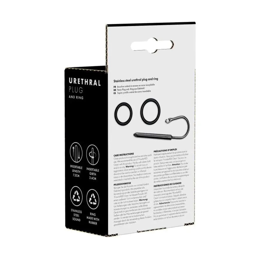 Prowler Red Urethol Plug and Ring - Sex Toys - Save 30% - Red - Fast Shipping - Sale United Kingdom Stoke-on-trent