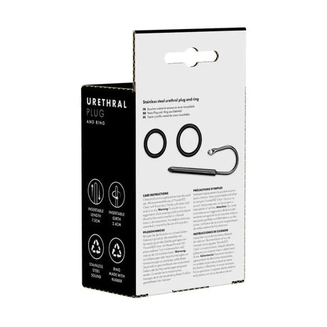 Prowler Red Urethol Plug and Ring - Sex Toys - Save 30% - Red - Fast Shipping - Sale United Kingdom Stoke-on-trent